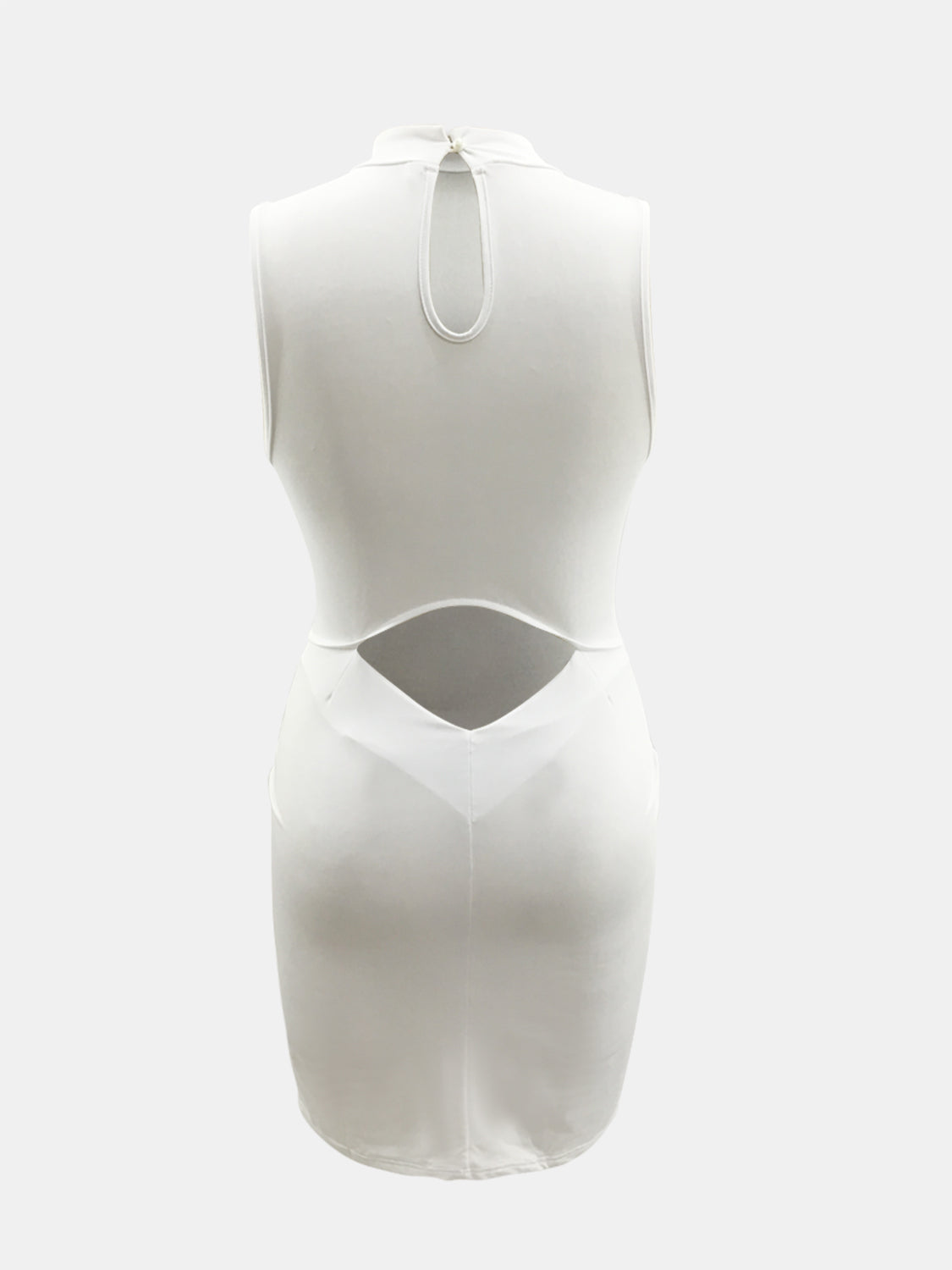 LuX De’Ore Missy Cutout Sleeveless Dress