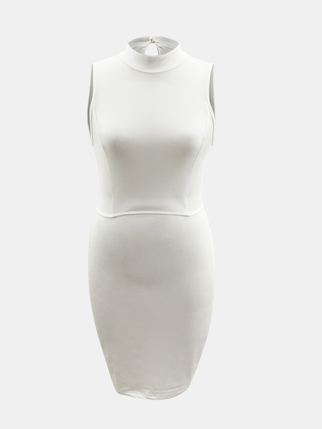 LuX De’Ore Missy Cutout Sleeveless Dress