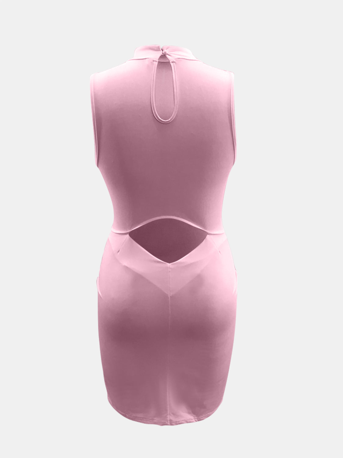 LuX De’Ore Missy Cutout Sleeveless Dress